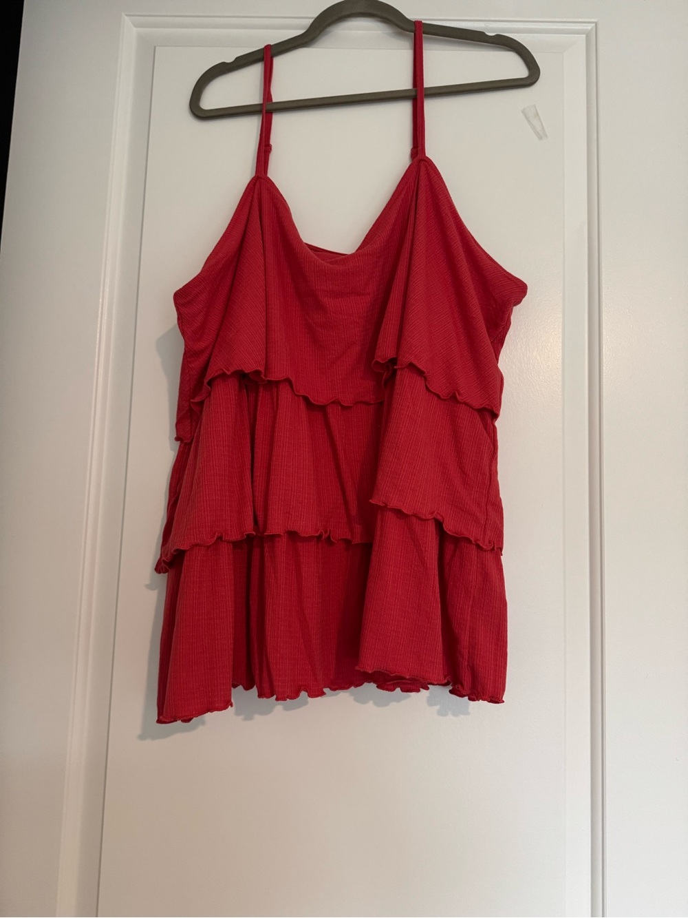 NWT Torrid Heritage Slub Square Neck Tiered Cami Size 4x (26) - Picture 5 of 5